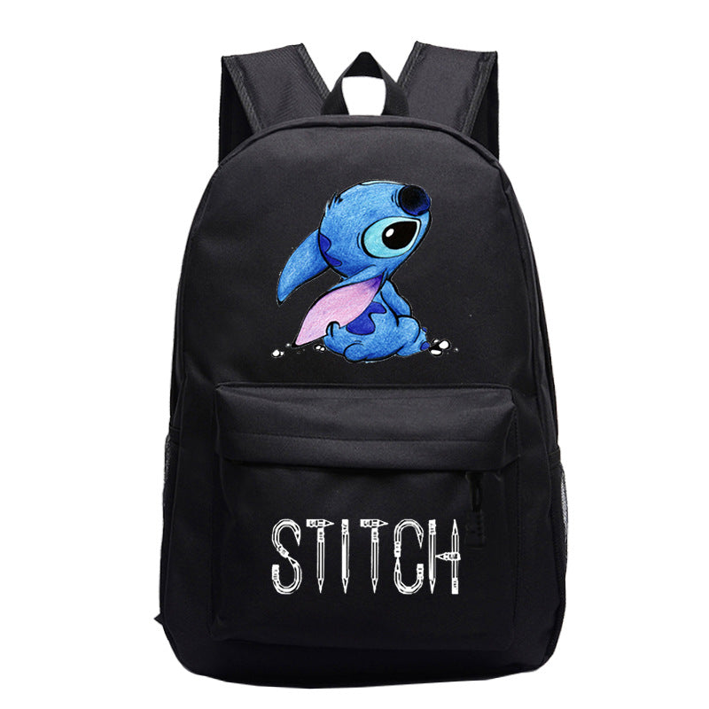 Star Stitch Cartoon Primary Secondary Grade Backpacks