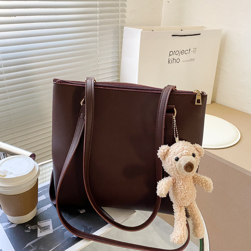 Women's Pretty Trendy Large Capacity Fashionable Shoulder Bags