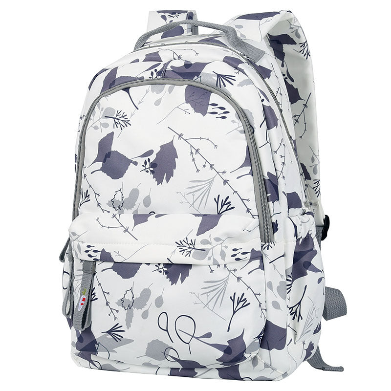 Korean Style Printed Male Large Capacity Backpacks