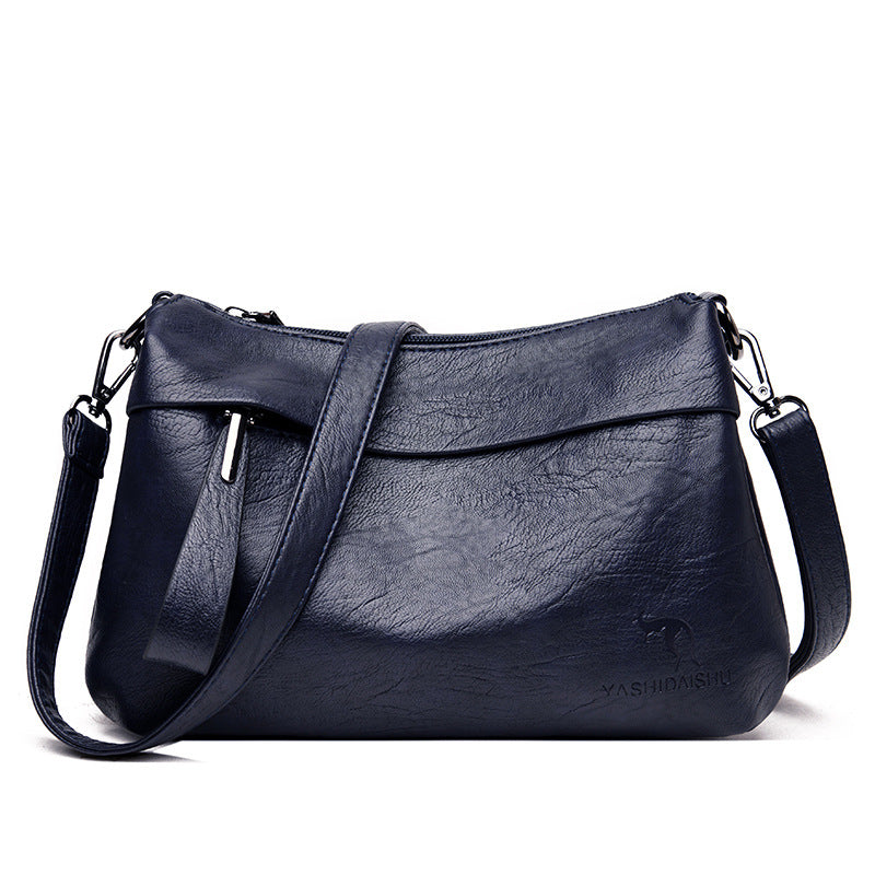 Women's Soft Leather Fashion Large Capacity Mom Shoulder Bags