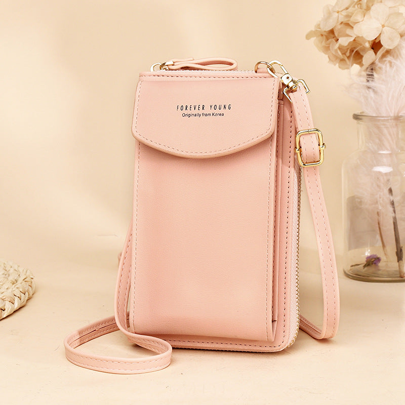 Mobile Female Long Clutch Large Capacity Bags