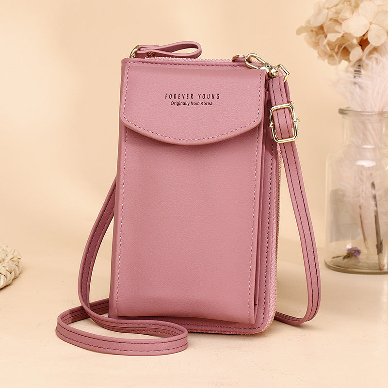 Mobile Female Long Clutch Large Capacity Bags