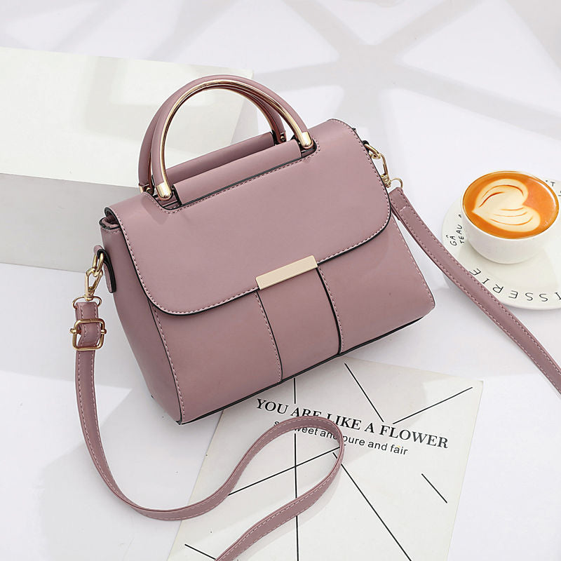 Fashion Simple Korean Style Personalized Solid Handbags