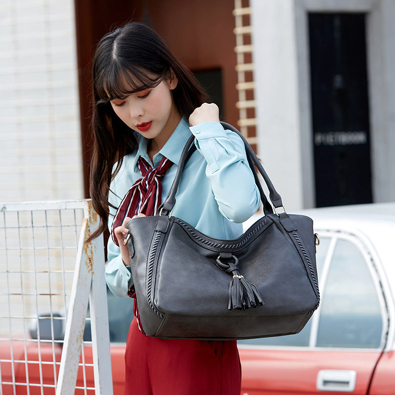 Women's Charming Popular Attractive Vintage Tassel Shoulder Bags
