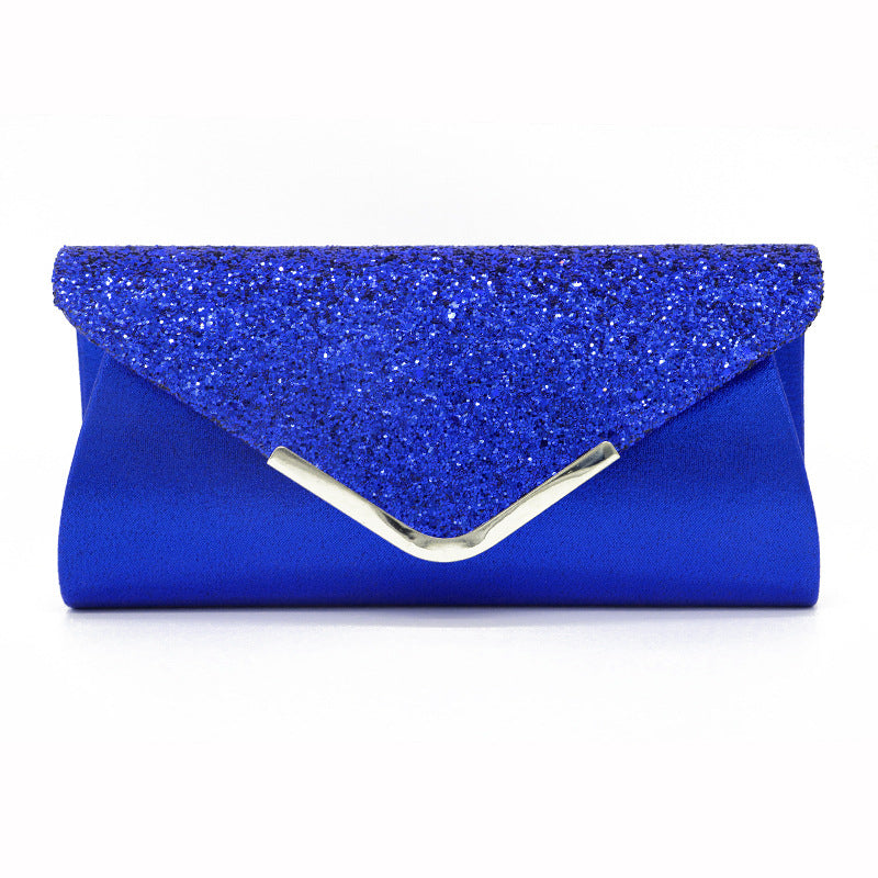 Women's Spring Fashionable Sequins Clutch Dinner Evening Bags
