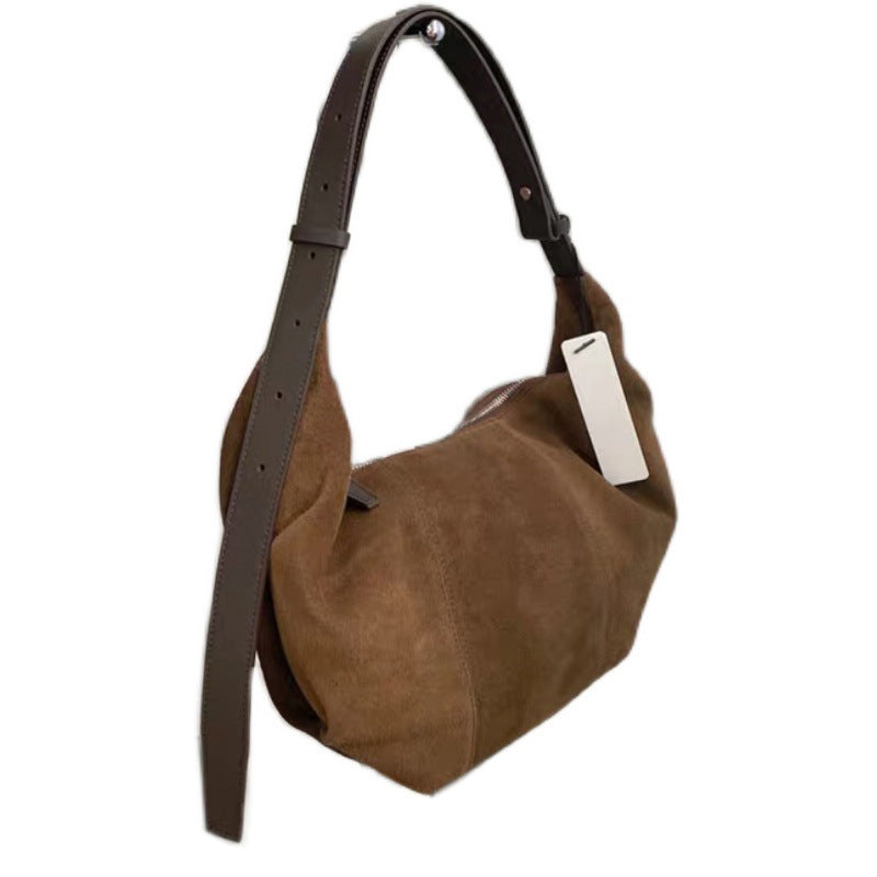 Women's Leather Dumpling Korean Style Classic Large Shoulder Bags