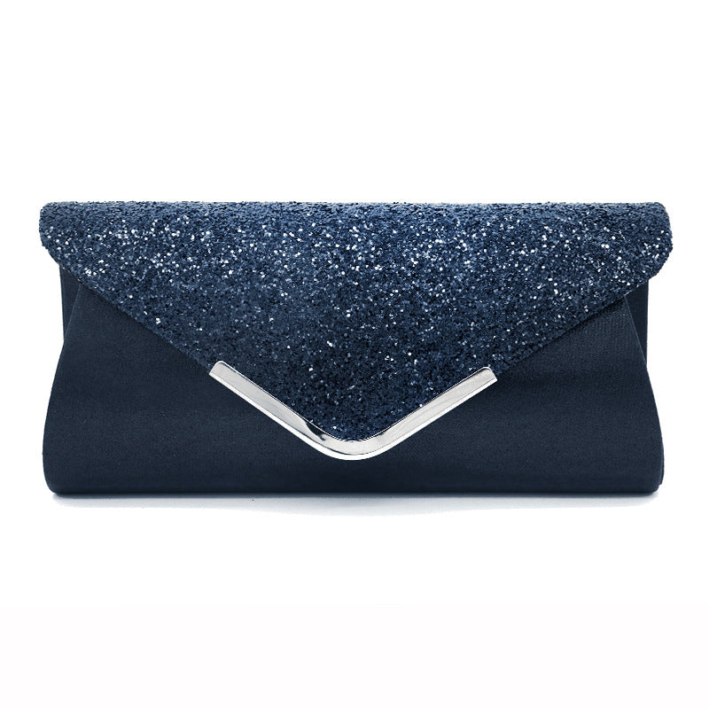 Women's Spring Fashionable Sequins Clutch Dinner Evening Bags