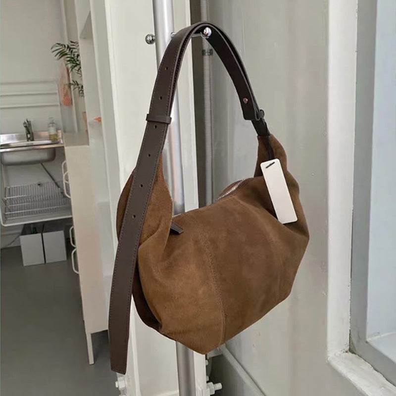Women's Leather Dumpling Korean Style Classic Large Shoulder Bags