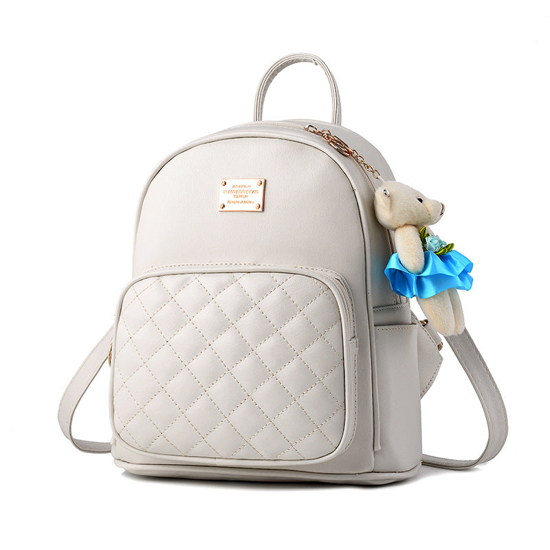 Preppy Style Korean Trendy Fashion Bear Backpacks