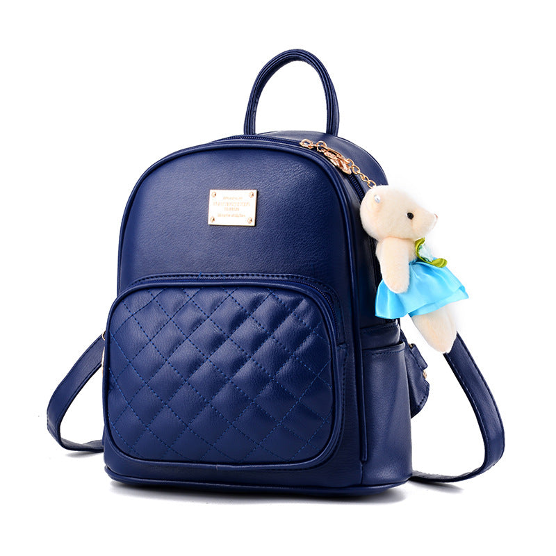 Preppy Style Korean Trendy Fashion Bear Backpacks