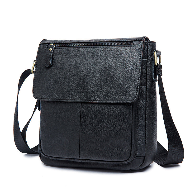 Men's Top Layer Cowhide Cover Type Men's Messenger Bags