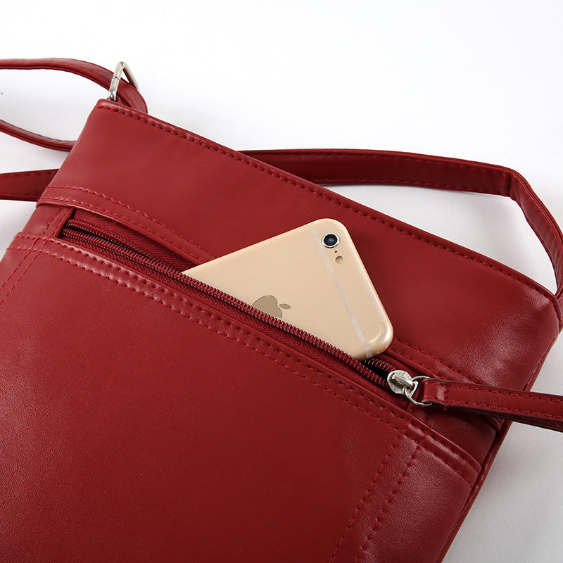 Women's & Men's & Korean Retro Packet Neutral Soft Men's Messenger Bags
