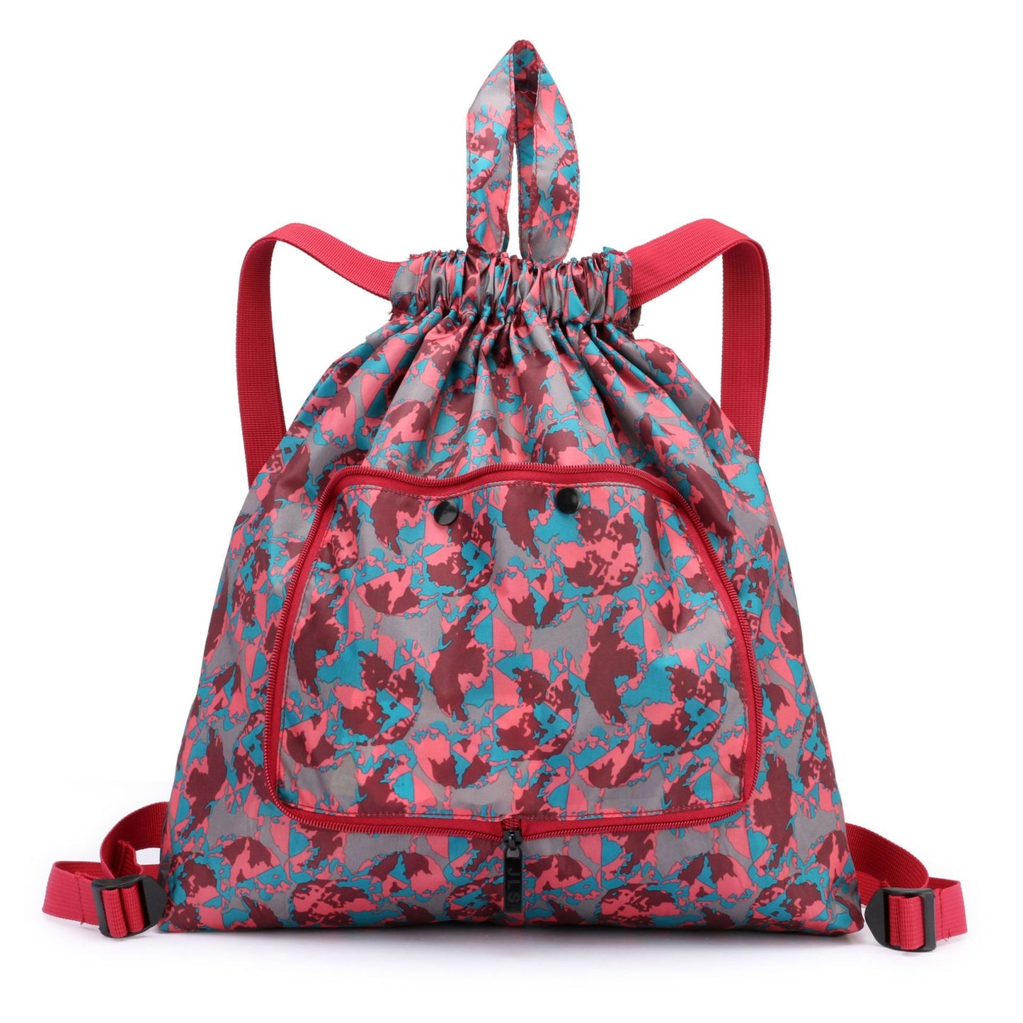 Pretty Unique Folding Drawstring Nylon Printed Backpacks