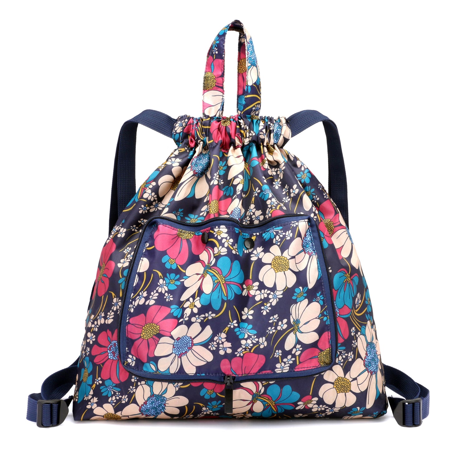 Pretty Unique Folding Drawstring Nylon Printed Backpacks