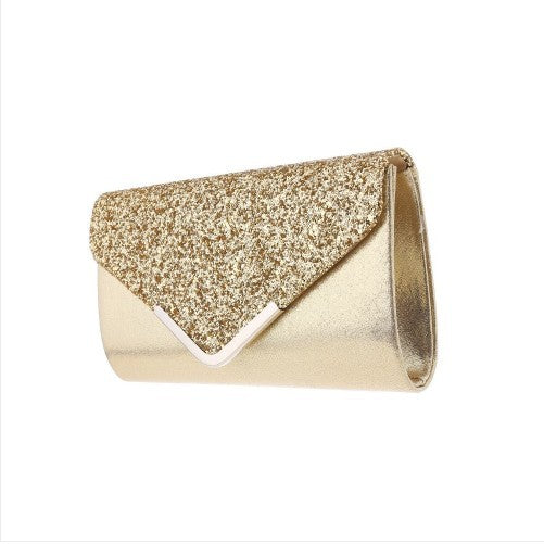 Women's Fashion Dinner Flash Material Clutch Party Evening Bags