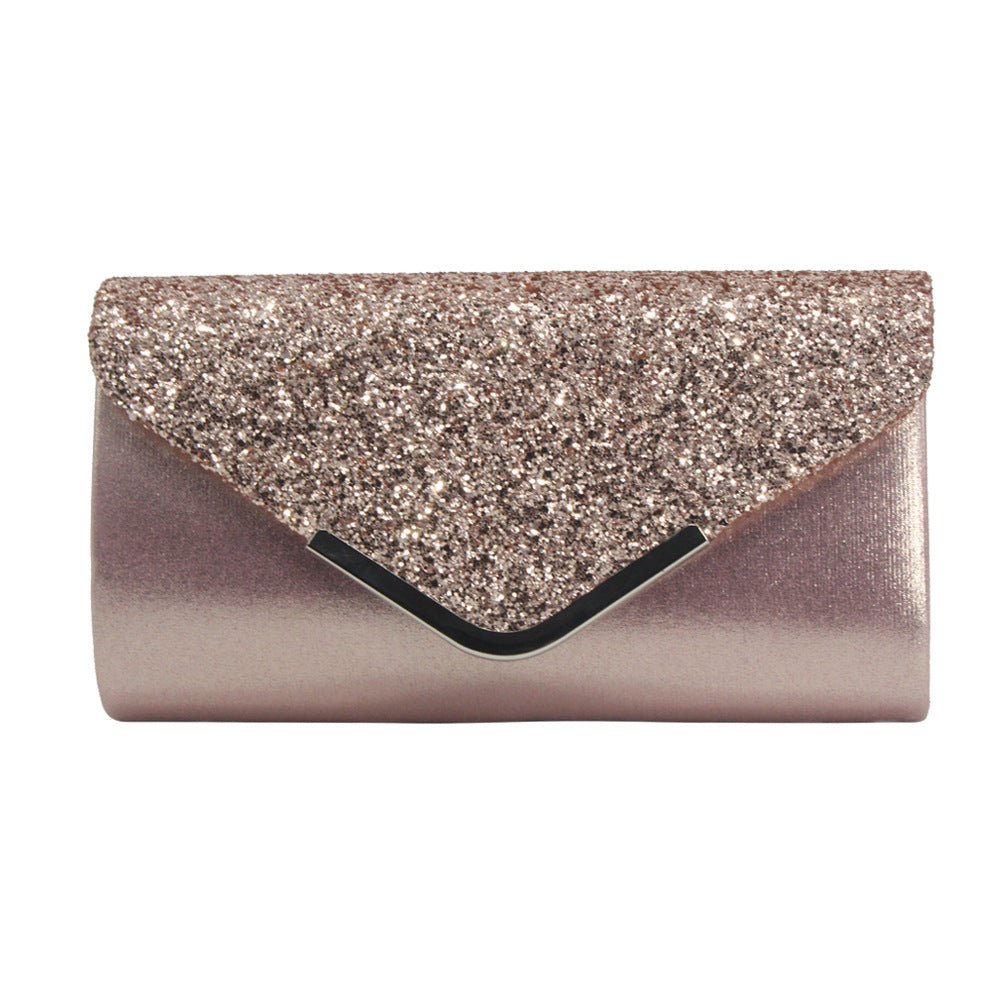 Women's Fashion Dinner Flash Material Clutch Party Evening Bags