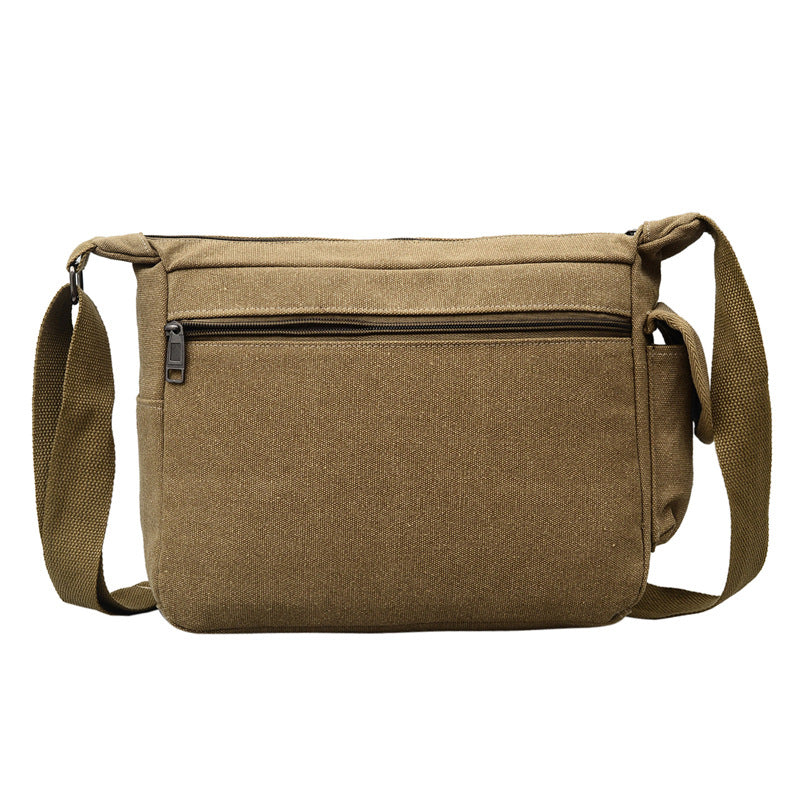 Men's Creative High Sense Retro Canvas Men's Shoulder Bags