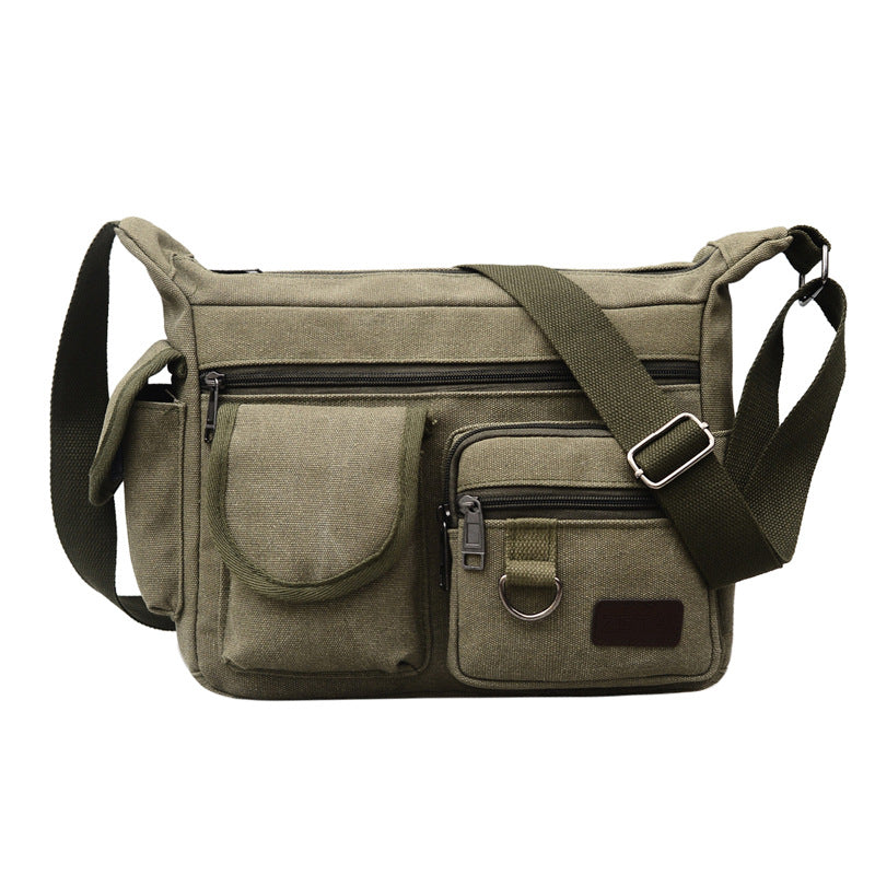 Men's Pretty Elegant Vintage Canvas High-grade Men's Shoulder Bags