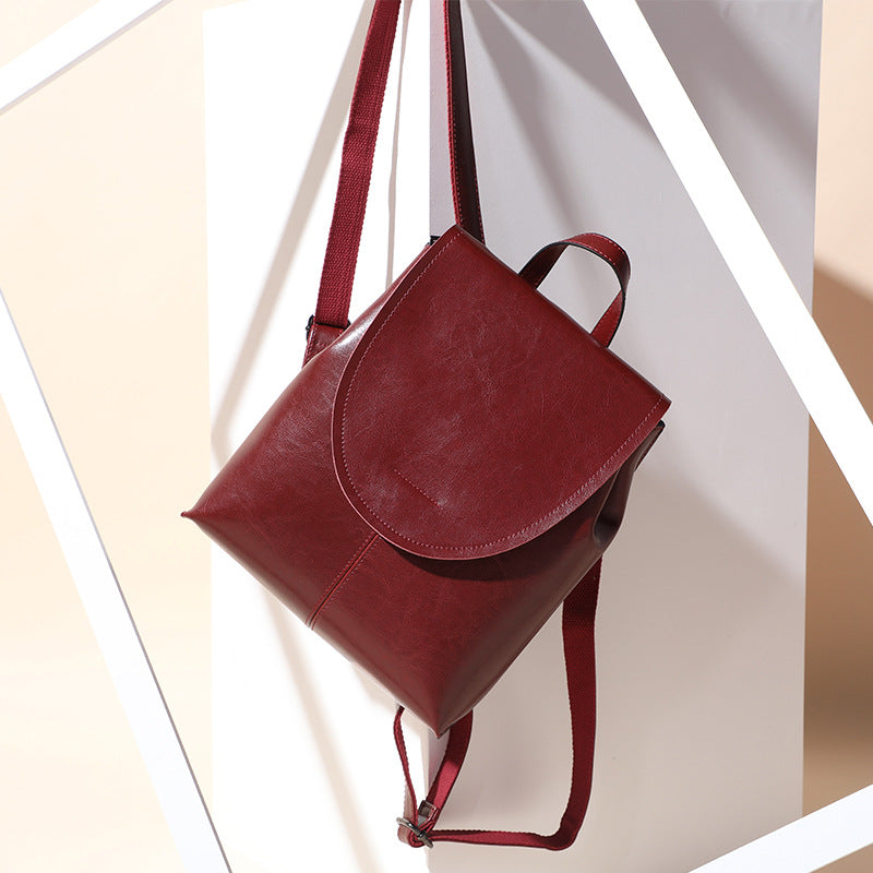 Women's Glamorous Spring Korean Leather Fashion Backpacks