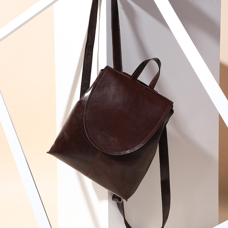 Women's Glamorous Spring Korean Leather Fashion Backpacks