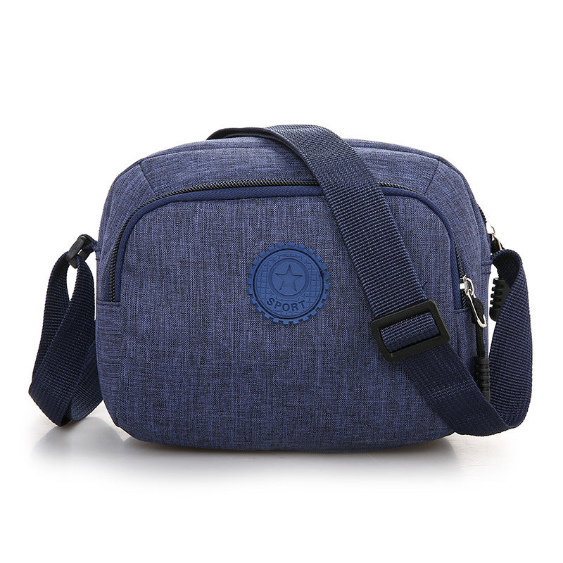 Fashion Simple Waterproof Oxford Stereo Unisex Men's Messenger Bags