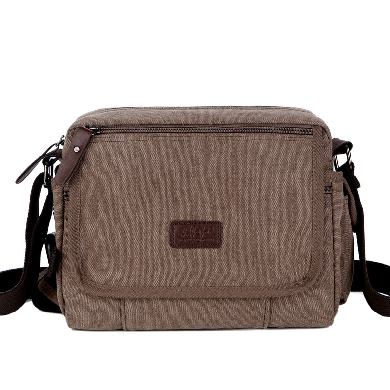 Elegant Canvas Korean Style Cross Body Men's Messenger Bags