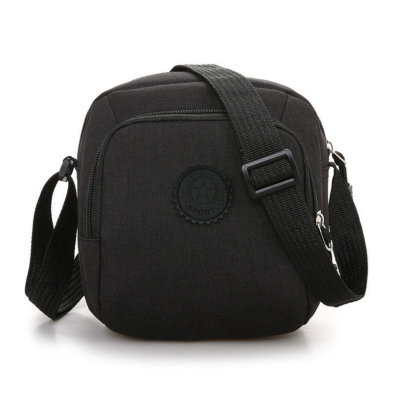 Fashion Simple Waterproof Oxford Stereo Unisex Men's Messenger Bags