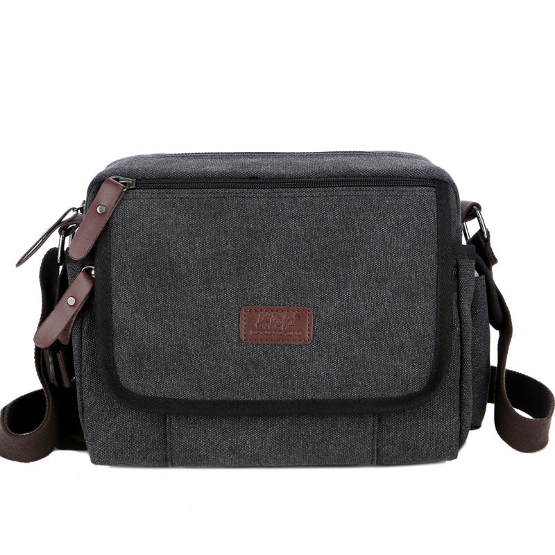 Elegant Canvas Korean Style Cross Body Men's Messenger Bags