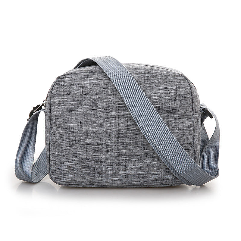 Fashion Simple Waterproof Oxford Stereo Unisex Men's Messenger Bags