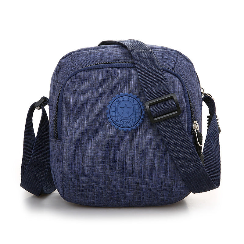 Fashion Simple Waterproof Oxford Stereo Unisex Men's Messenger Bags