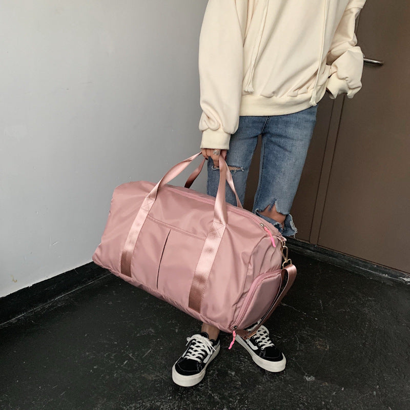 Dry Wet Separation Nylon Waterproof Swimming Travel Bags