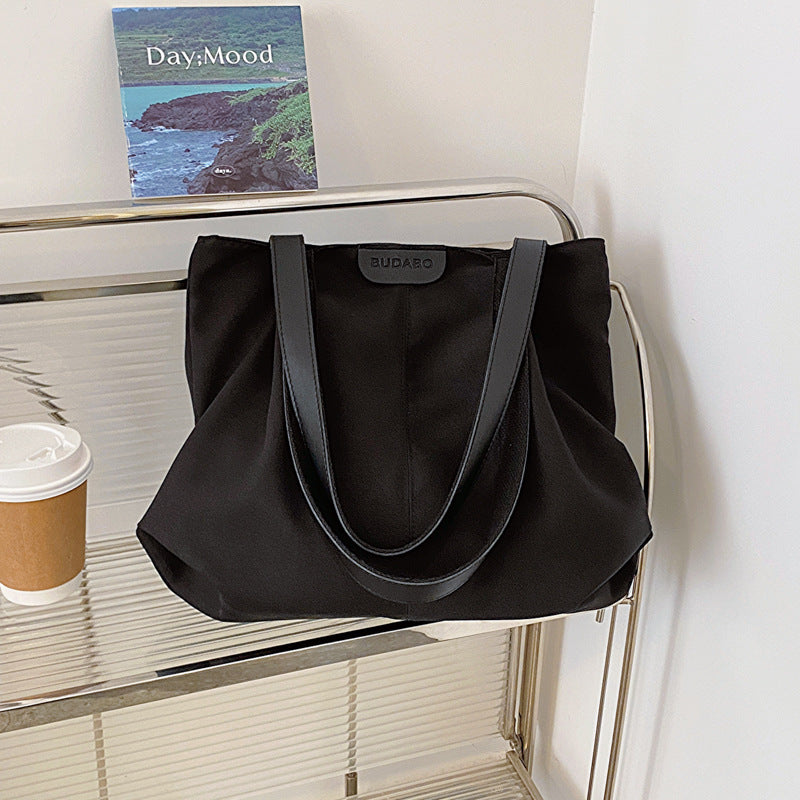 Women's Fashion Korean Style Commuter Summer Canvas Tote Bags