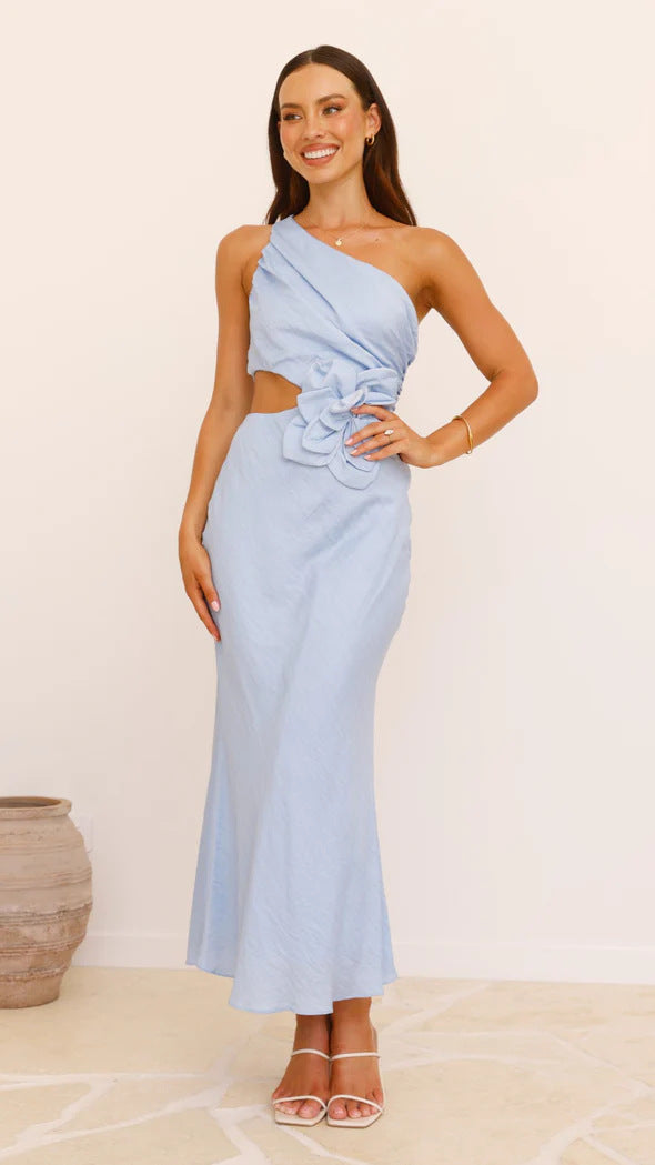 Women's Summer Fashion Slim Fit Sexy Pure Dresses
