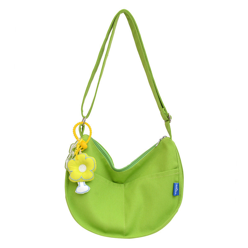 Women's Niche Canvas Yoga Simple Versatile One Bags