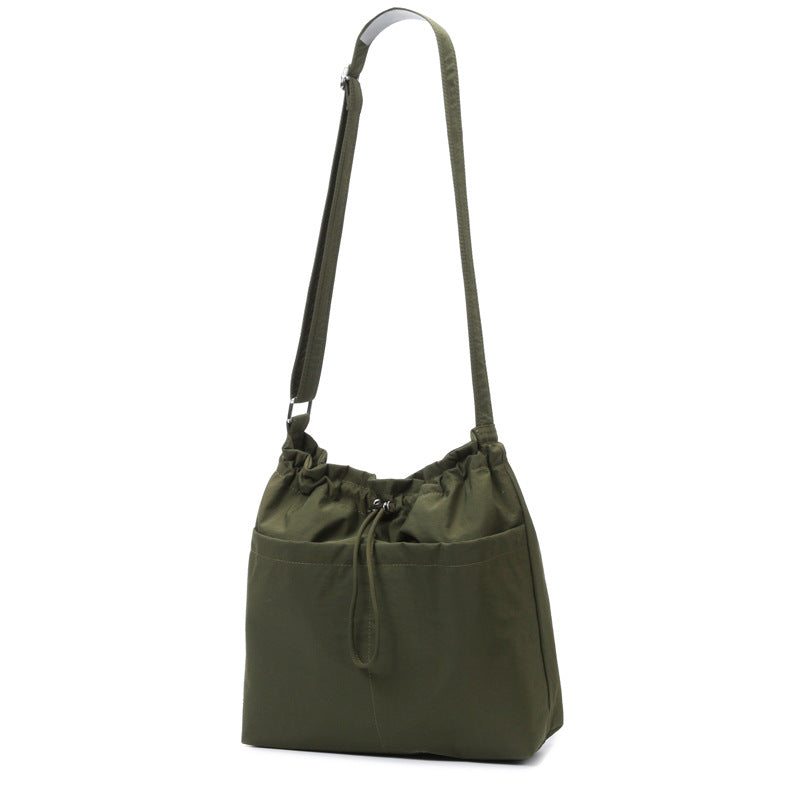 Source Flat Pure Color Fashion Commuter Shoulder Bags