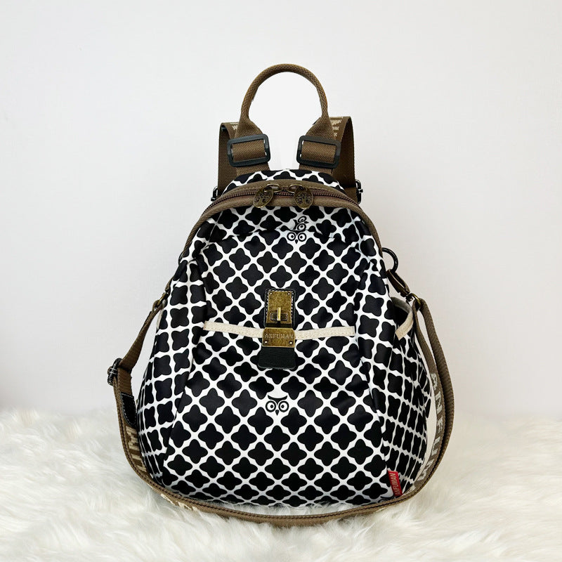 Women's Ethnic Style Waterproof Oxford Cloth Backpacks