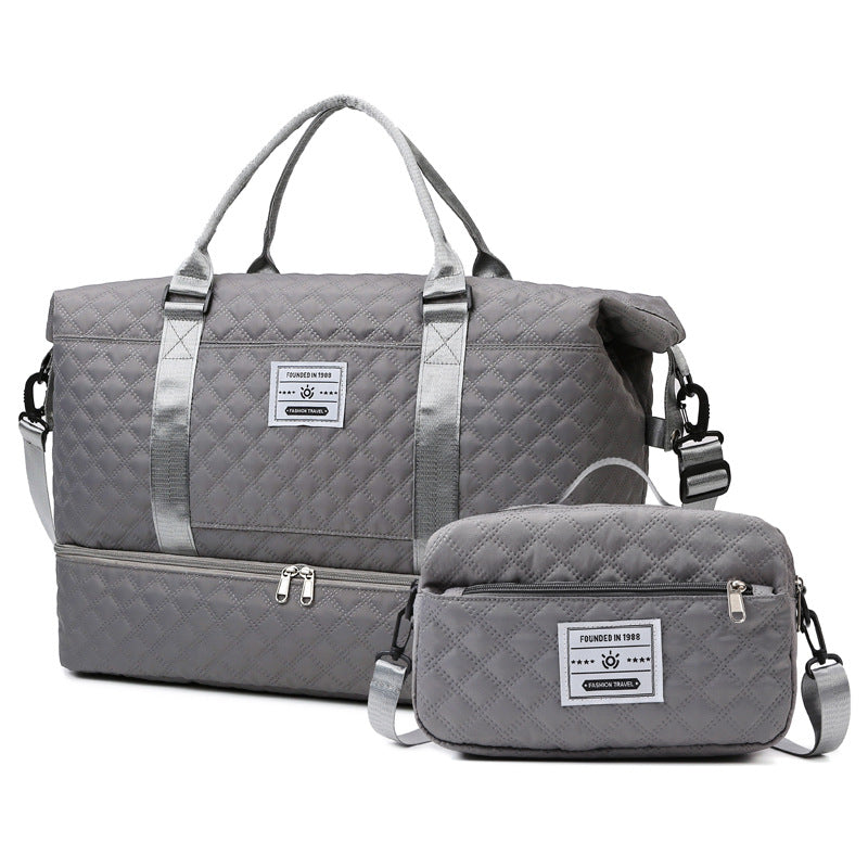 Women's Wet Separation Gymnastic Valise Short-distance Portable Crossbody Bags