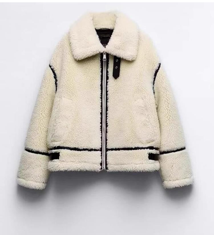 Women's Original Fleece Fur Integrated Fashion Casual Coats
