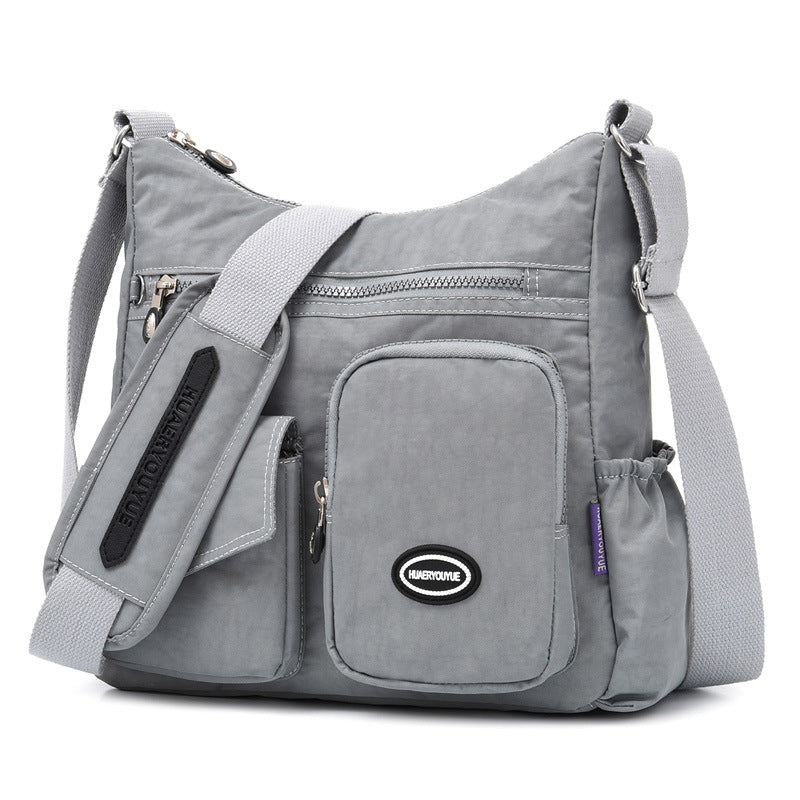 Women's Pretty Nylon Cloth Fashion Waterproof Shoulder Bags