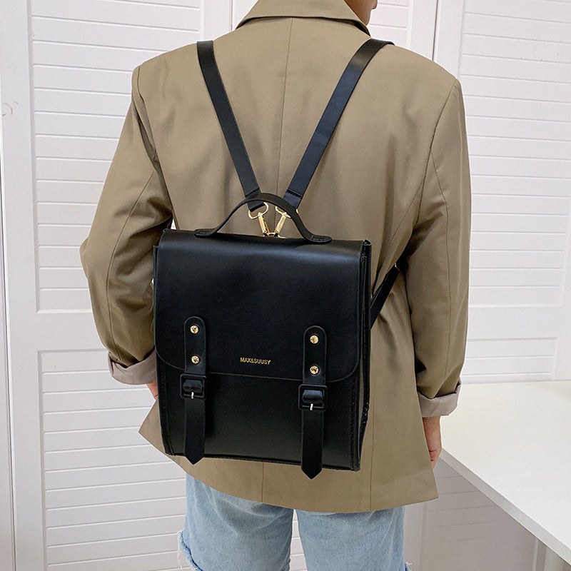 Women's Fashionable Retro Large Capacity Fashion Simple Backpacks