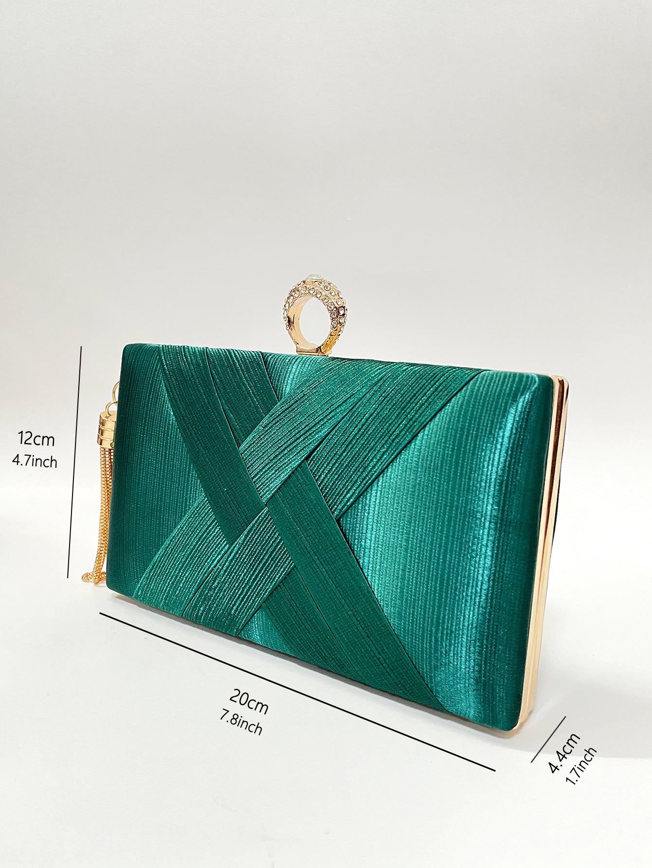 Women's Classic Tassel Dinner Vintage Chain Box Evening Bags