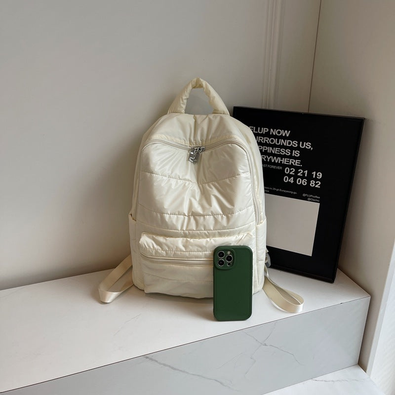 Cotton Jacket Fashionable Simple Large Capacity Backpacks