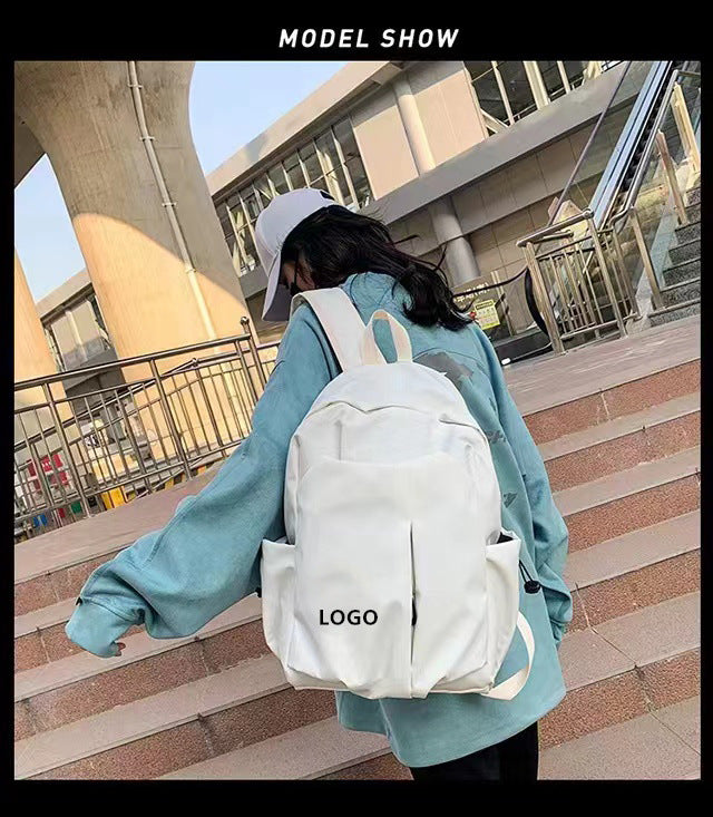 Fashion Letters College Large Capacity Leisure Backpacks