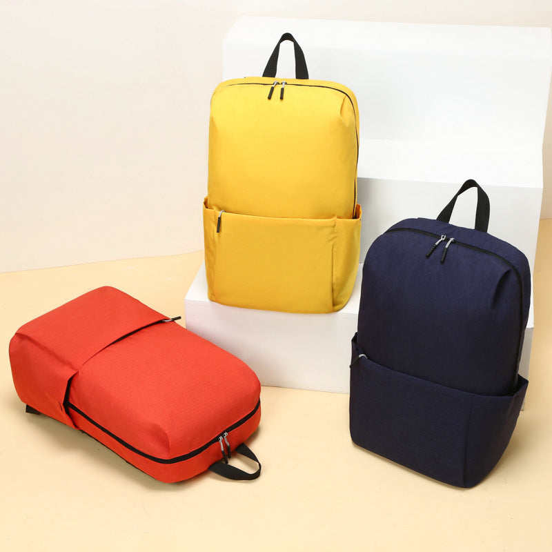 Women's & Men's & Colorful Simple Leisure Lightweight Backpacks