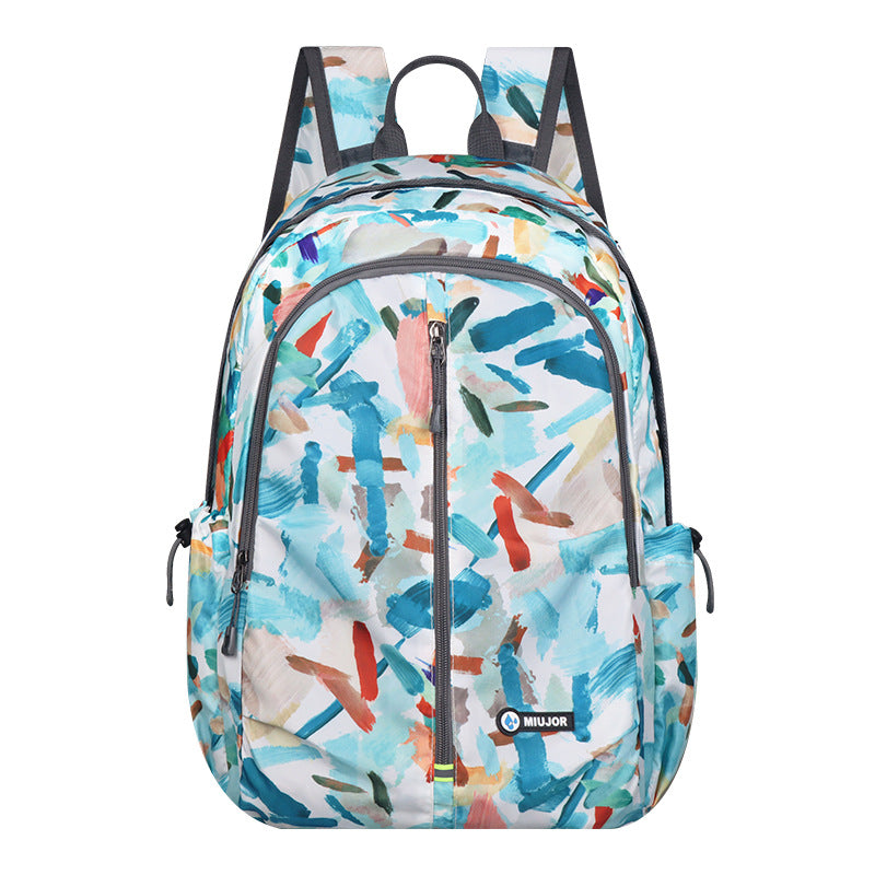 Women's & Men's & Waterproof Foldable Skin Portable Large Backpacks