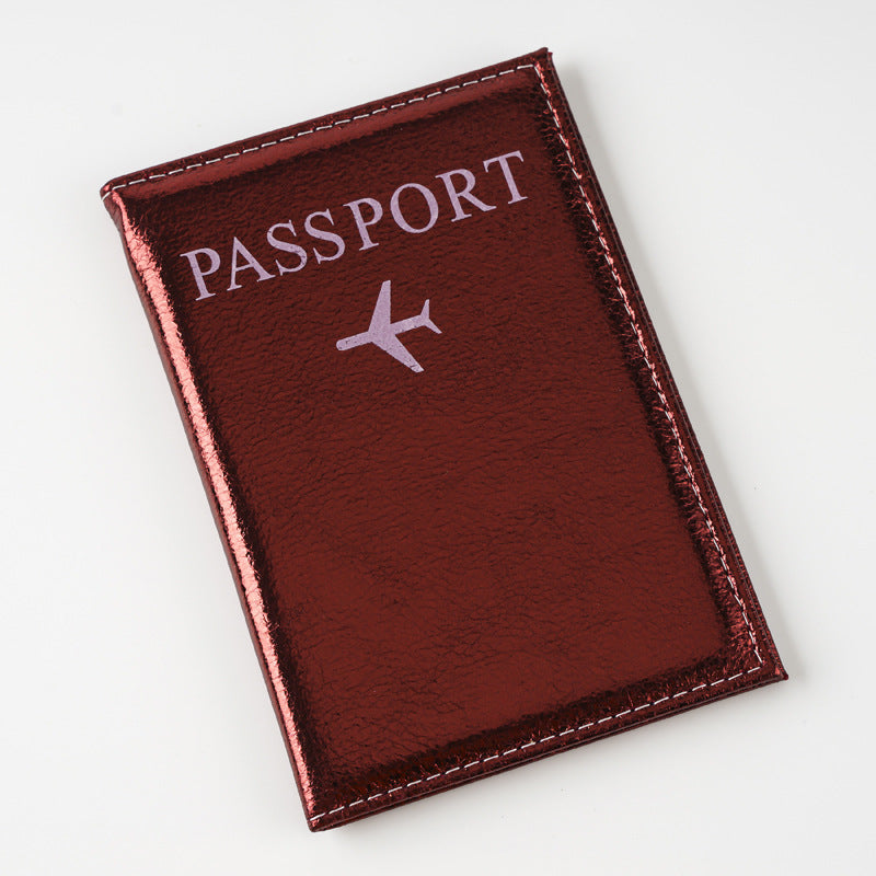 Colorful Simple Elegant Passport Cover Document Card Holder