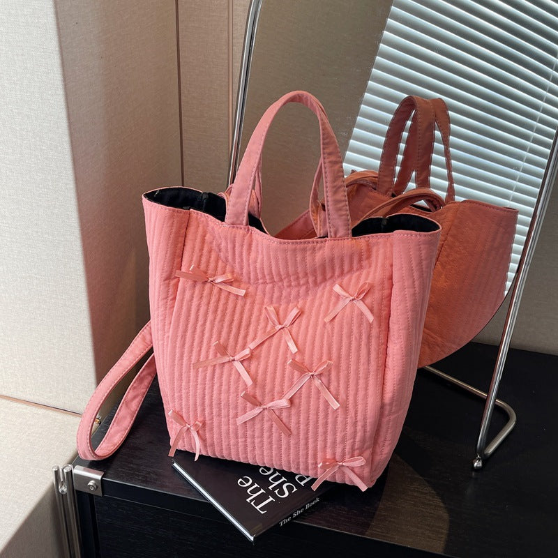 Sweet Style Cute Bow Large Capacity Crossbody Bags