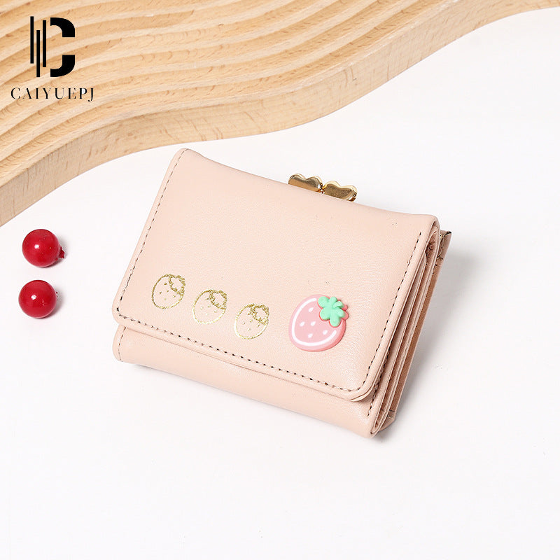 Women's Short Folding Summer Simple Source Ladies Wallets