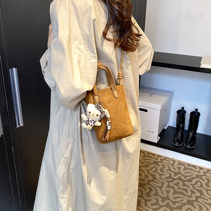 Design Frosted Vintage Portable Fashion Wear Crossbody Bags