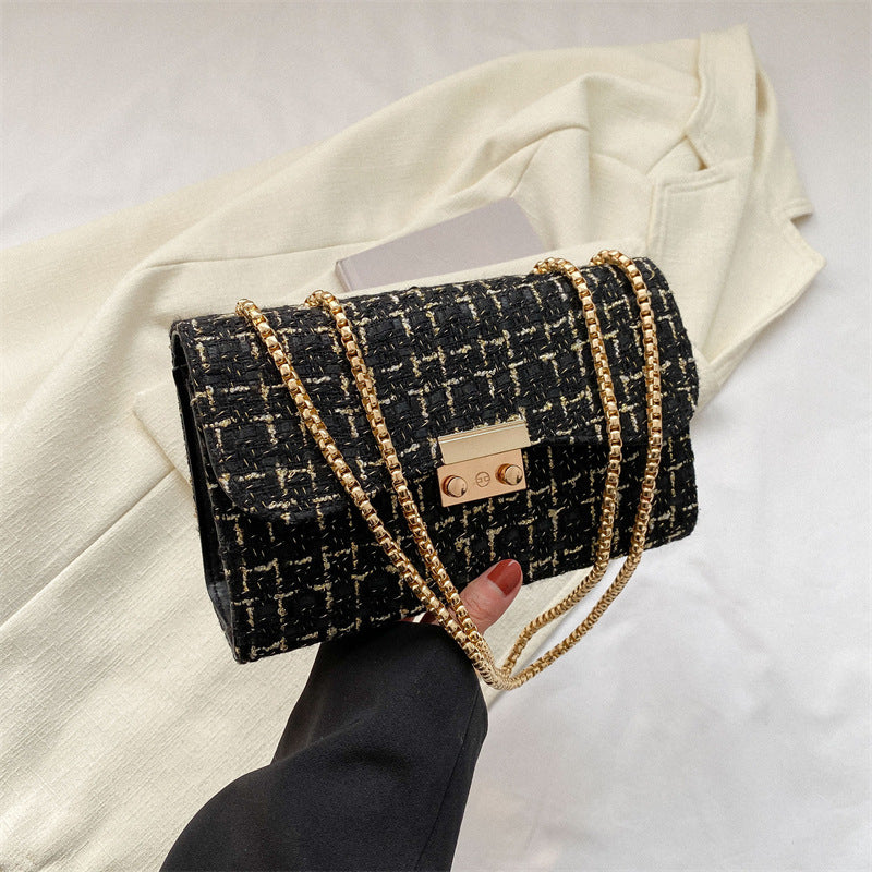 Women's Retro Summer Tide Leisure Simple Chain Shoulder Bags